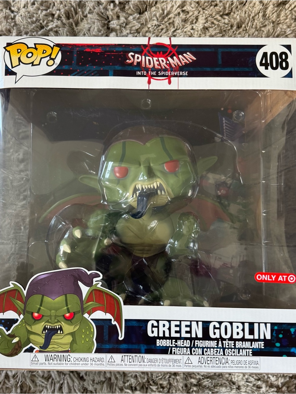 Funko Pop! Green Goblin #408 - Spider-Man Into the Spider-Verse